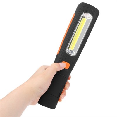 Portable COB LED Flashlight work Hand Torch USB rechargeable Magnetic Auto Work Inspection Lamp For Repairing