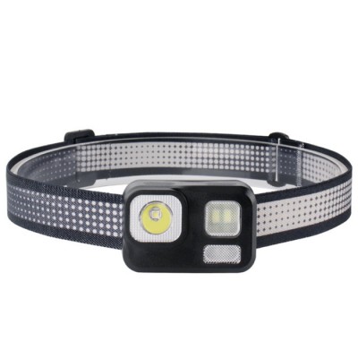 Waterproof Camping led Headlight Battery powered IR Motion sensor led headlamp 7 Mode SOS Outdoor hunting head torch lamp