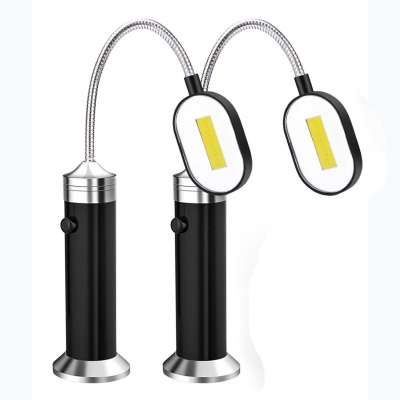 Magnetic BBQ Grill LED Light for Grilling Work Task Light with Adjustable Screw Clamp 360 Rotation Flexible Goose Neck