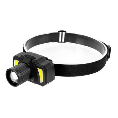 Super Bright COB LED Headlamp USB Rechargeable 6 Modes Zoom LED Headlight Waterproof IR Motion sensor Hunting headlamp