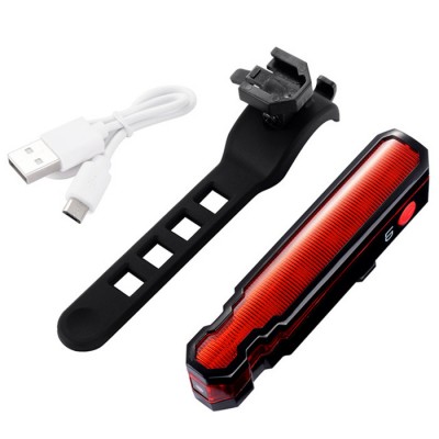 Bicycle Laser Taillight Super Bright USB Rechargeable Waterproof Bike rear Light Flashing Light Night Riding safety tail light