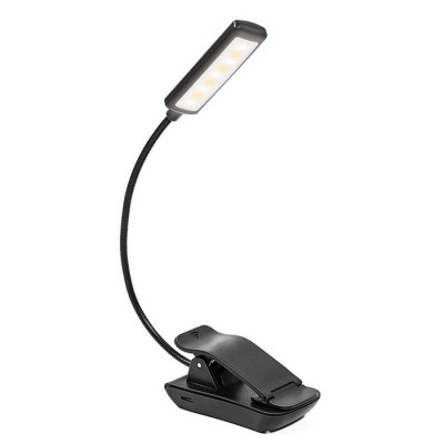 Rechargeable Clip On Music Stand Light Portable 9 Led Orchestra Lamp Warm Lighting Book reading light