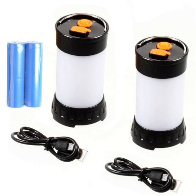 Multi-functional Magnetic led camping light usb rechargeable Camping Tent LED lantern