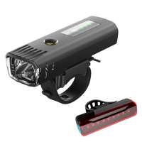 Smart Induction Bicycle Front Light Set USB Rechargeable Rear Light LED Headlight Bike Lamp Cycling FlashLight For Bike